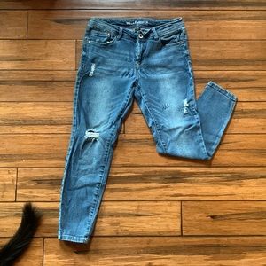 Sz 9 Wallflower juniors skinny jeans